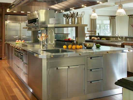 Stainless steel kitchen ideas