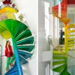 Creative staircase painting