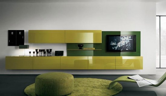 Lime and Green TV Wall Mount