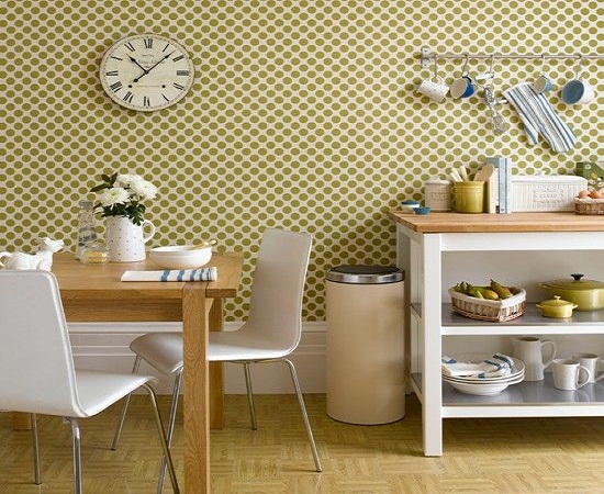 18 Creative Kitchen Wallpaper Ideas | Ultimate Home Ideas