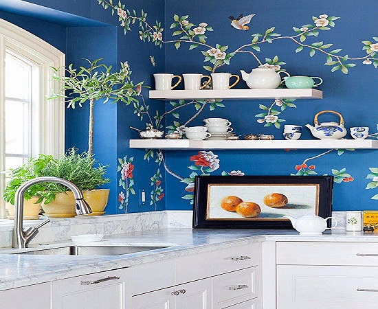 18 Creative Kitchen Wallpaper Ideas - Ultimate Home Ideas