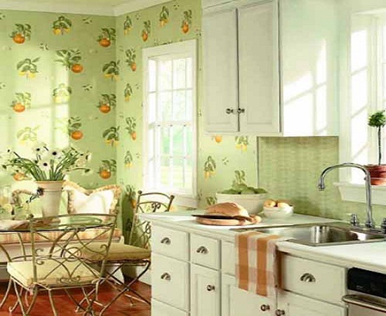 18 Creative Kitchen Wallpaper Ideas - Ultimate Home Ideas