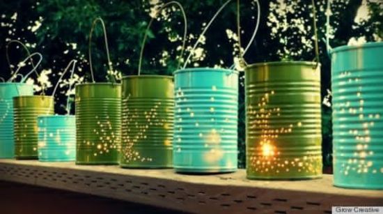 Tin Can Lanterns