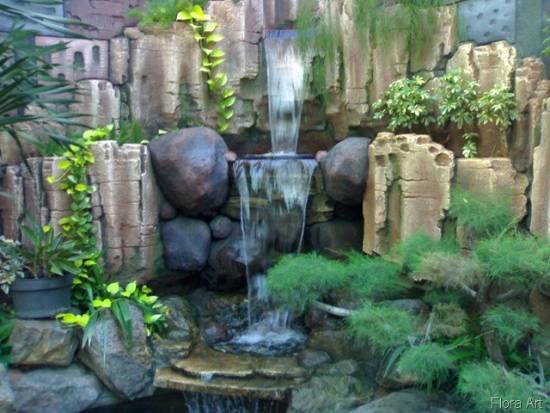backyard waterfall ideas