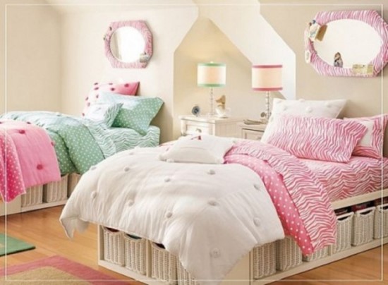 Twin girls' bedroom ideas