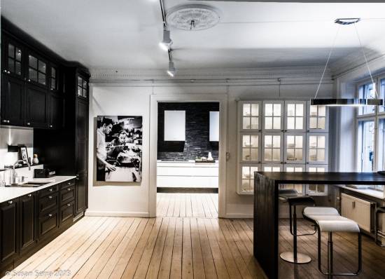 Illustration of High-End Scandinavian Apartments With Smart Home Security Features And Benefits