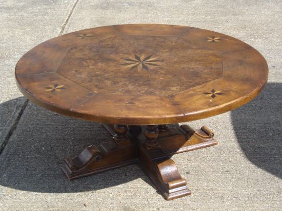 Round dining table designs