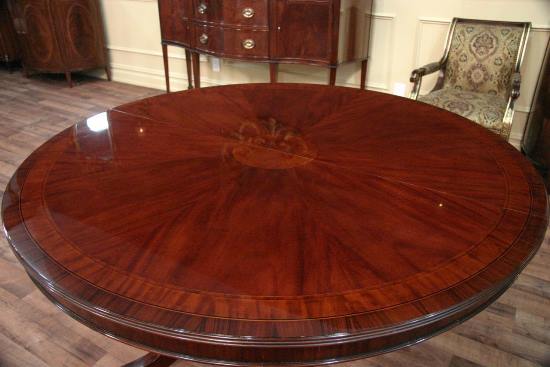 Round dining table designs