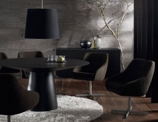 Round dining table designs