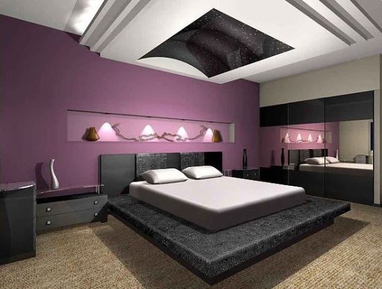 Purple bedroom ideas