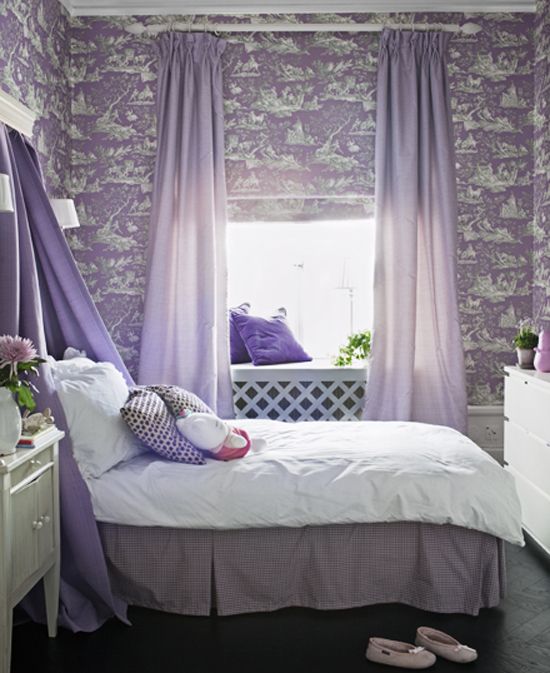 Purple bedroom ideas