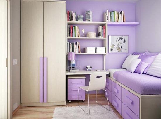 Purple Bedrooms