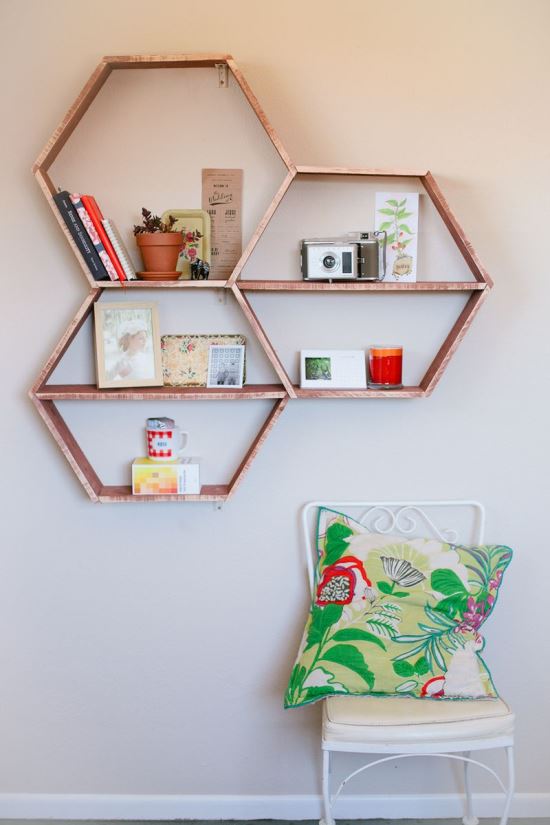DIY wall shelf ideas