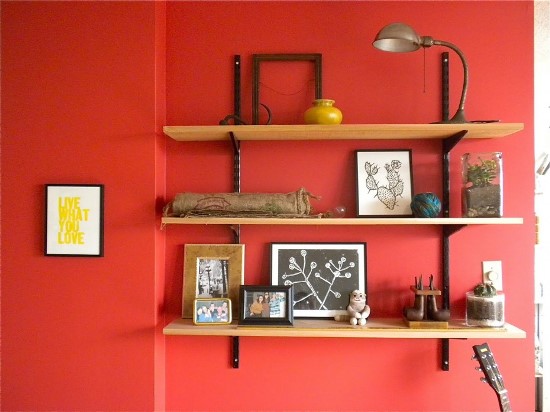 DIY wall shelf ideas