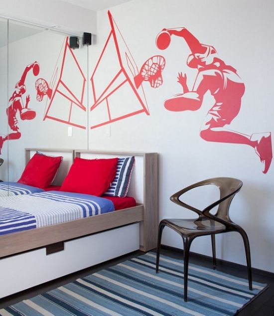 Sports Themed Bedroom