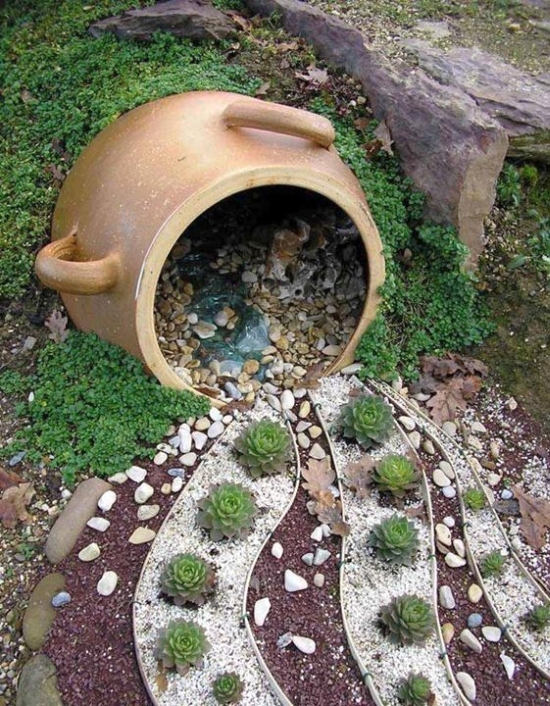 50 Garden Decorating Ideas Using Rocks, How To Decorate Garden With Rocks