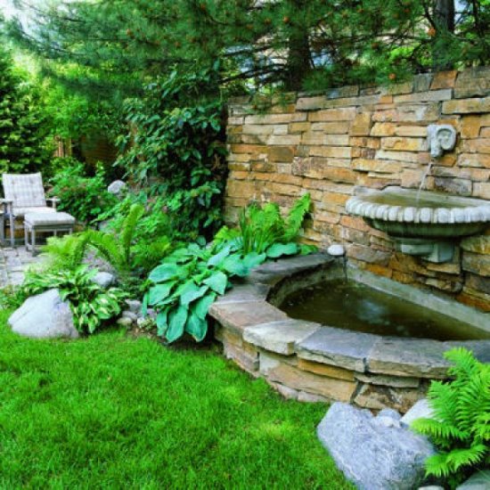Garden water feature ideas