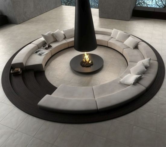 50 Cool Sunken Living Room Designs