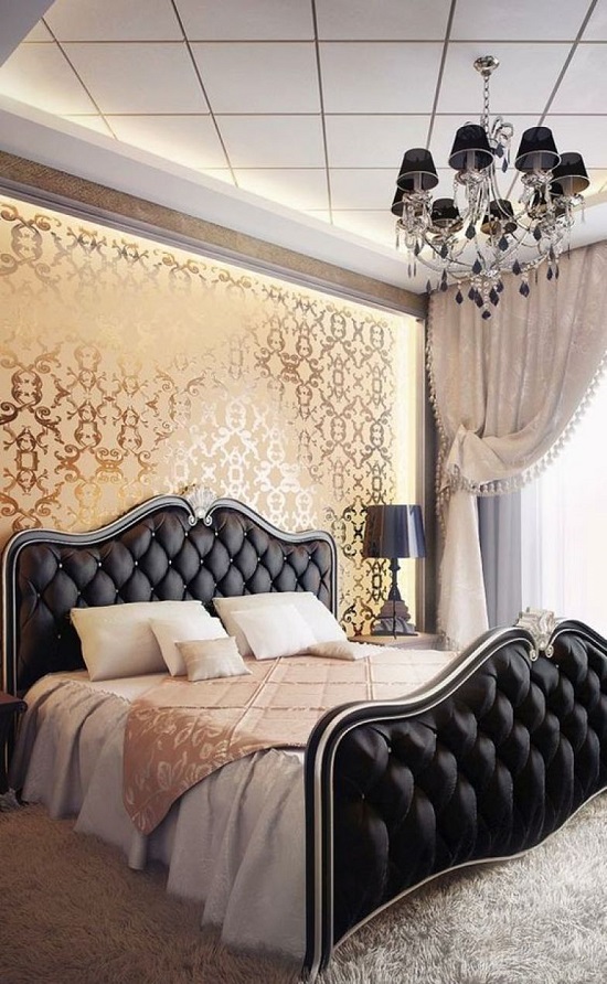 35 Gorgeous Bedroom Designs With Gold Accents