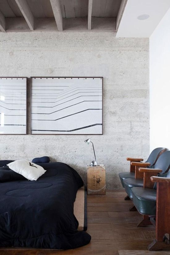 31 Creative Concrete Walls for Bedroom | Ultimate Home Idea