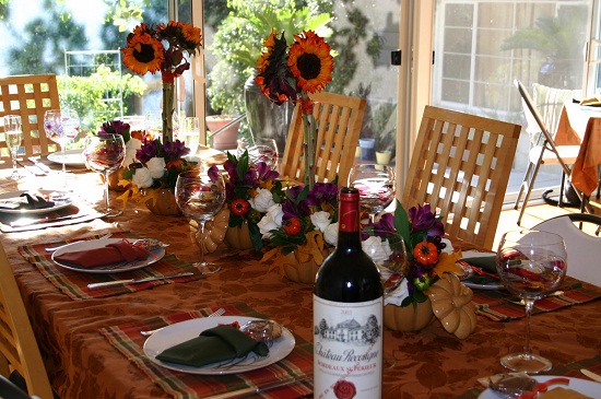 DIY thanksgiving centerpieces