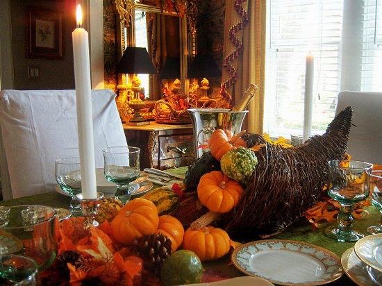 DIY thanksgiving centerpieces