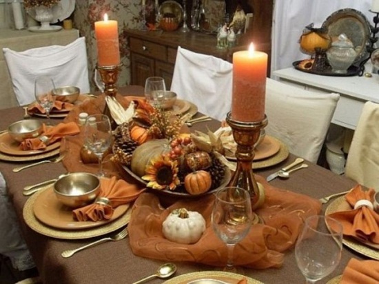 DIY thanksgiving centerpieces