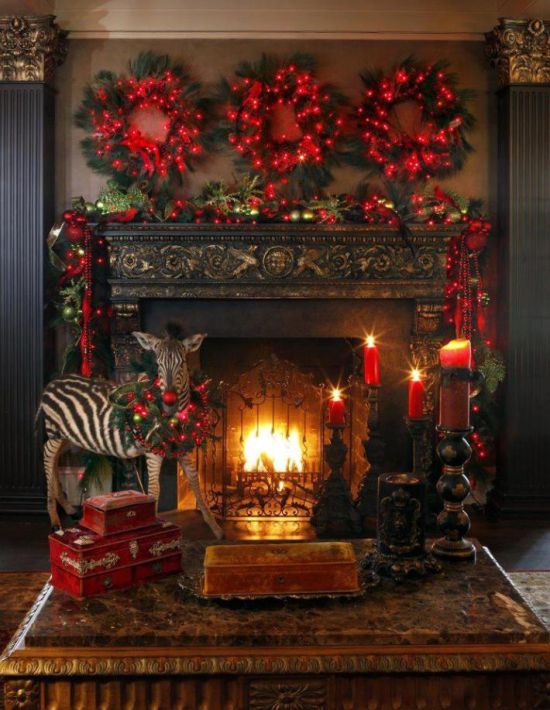 Mantel Decorations For Christmas