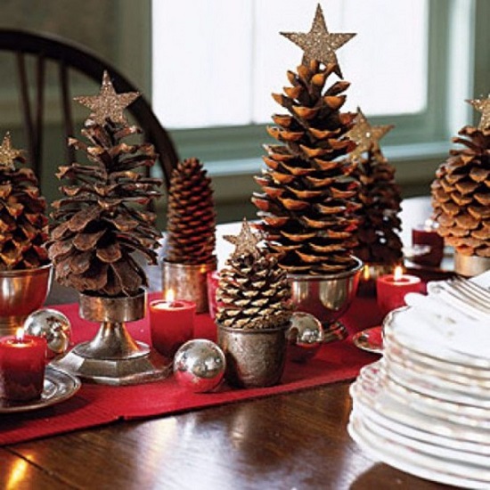 Holiday Table centerpieces