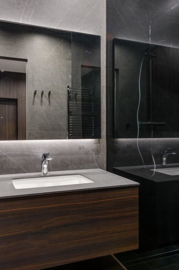 Modern bathroom design