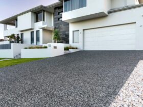 exposed aggregate driveway